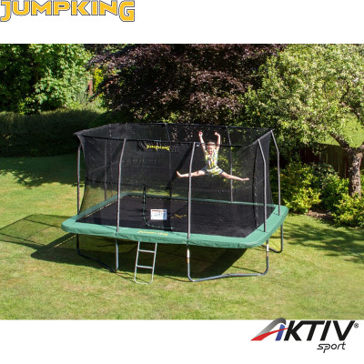 Trambulin Jumpking szögletes 366x519 cm