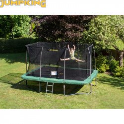 Trambulin Jumpking szögletes 366x519 cm Sportszer Jumpking