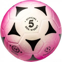 Football kogelán lila-fehér méret: 5 Sportszer Aktivsport