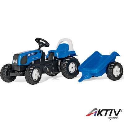 Pedálos traktor utánfutóval Rolly Kid Landini Landini