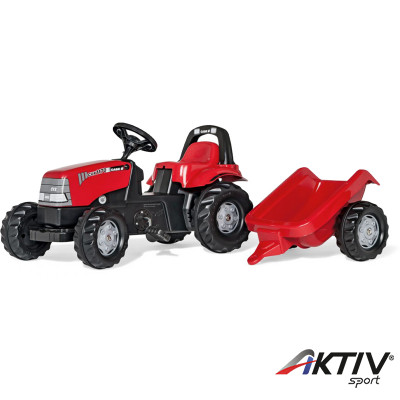 Pedálos traktor utánfutóval Rolly Kid Case CVX 1170 Case CVX 1170