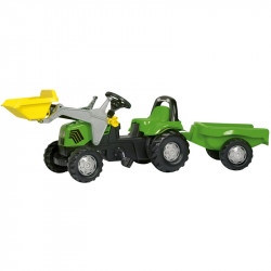 Pedálos markolós traktor utánfutóval Rolly Kid Deutz-Fahr Rolly Kid Deutz-Fahr