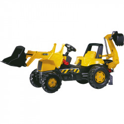 Pedálos markolós traktor exkavátorral Rolly Junior JCB Pedálos járművek Rolly Toys