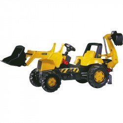 Pedálos markolós traktor exkavátorral Rolly Junior JCB Pedálos járművek Rolly Toys
