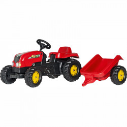 Pedálos traktor utánfutóval Rolly Kid-X Pedálos járművek Rolly Toys