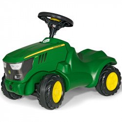 Mini traktor Rolly Minitrac John Deere 6150 R Lábbal hajtható járművek Rolly Toys