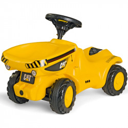 Mini dömper Rolly Minitrac CAT Lábbal hajtható járművek Rolly Toys