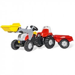 Pedálos markolós traktor utánfutóval Rolly Kid Steyr 6160 CVT Rolly Kid Steyr 6160 CVT Pedálos járművek Rolly Toys