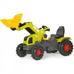 Pedálos markolós traktor Rolly FarmTrac Claas Axos 340 Pedálos járművek Rolly Toys
