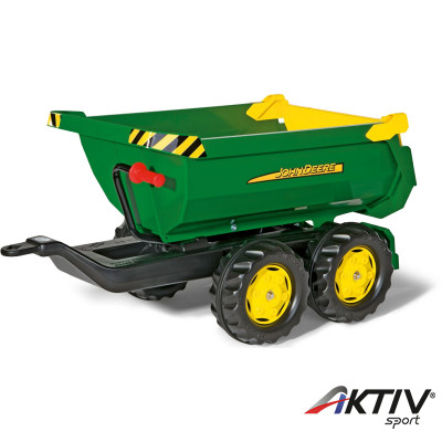 Duplatengelyes utánfutó Rolly Trailer John Deere