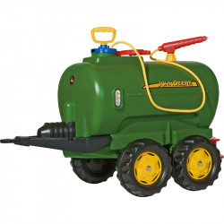 Víztartályos utánfutó Rolly John Deere Lábbal hajtható járművek Rolly Toys