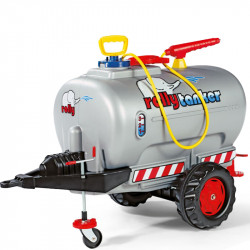Egytengelyes tartályos utánfutó Rolly Trailer Tanker Lábbal hajtható járművek Rolly Toys