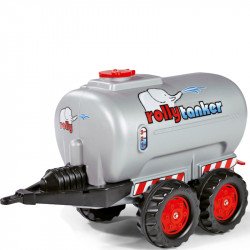 Tartályos utánfutó zöld Rolly Trailer Tanker Lábbal hajtható járművek Rolly Toys