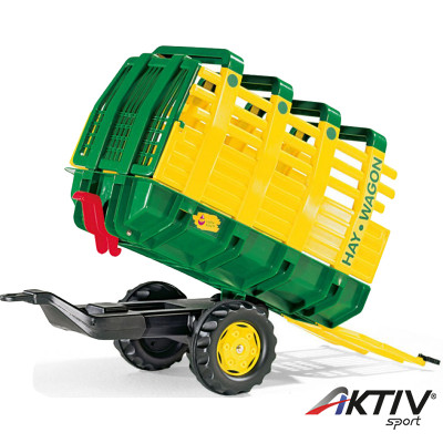 Egytengelyes szénaszállító utánfutó Rolly Trailer