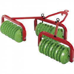 Tárcsás utánfutó Rolly Farm Trailer Lábbal hajtható járművek Rolly Toys