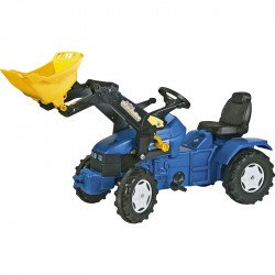 Pedálos traktor utánfutóval Rolly FarmTrac New Holland TD 500 Pedálos járművek Rolly Toys
