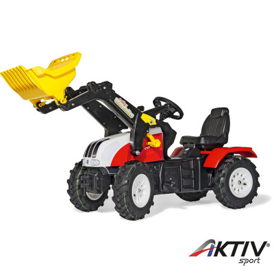 Pedálos markolós traktor Rolly FarmTrac Steyr CVT 6230