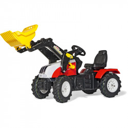 Pedálos markolós traktor Rolly FarmTrac Steyr CVT 6230 Pedálos járművek Rolly Toys