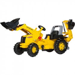 Pedálos markolós traktor exkavátorral Rolly Junior New Holland Pedálos járművek Rolly Toys