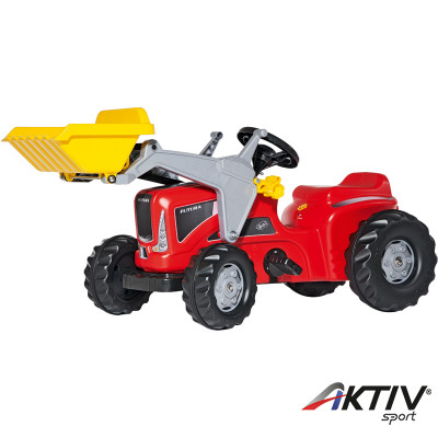 Pedálos markolós traktor Rolly Kiddy Futura