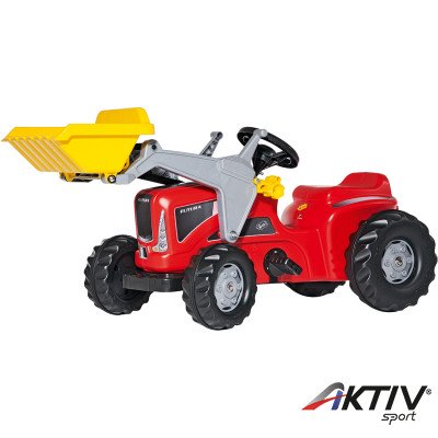 Pedálos markolós traktor Rolly Kiddy Futura