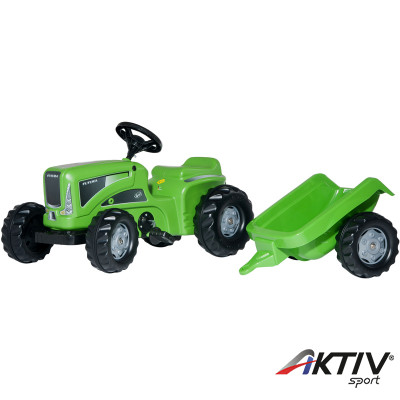 Pedálos traktor utánfutóval Rolly Kiddy Futura