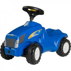 Lábbal hajtós mini traktor Rolly Minitrac New Holland T6010 Lábbal hajtható járművek Rolly Toys