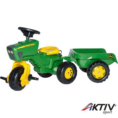 Tricikli utánfutóval Rolly Trac John Deere