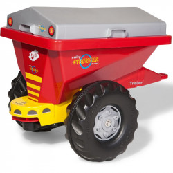 Egytengelyes útszóró utánfutó Rolly Trailer Lábbal hajtható járművek Rolly Toys