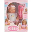 Loko pisilő baba evőeszközökkel és bilivel