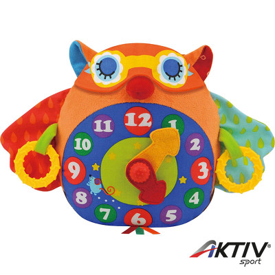Baglyos zenélő óra Ks Kids