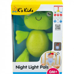 Béka világító, zenélő szundi pajtás Ks Kids