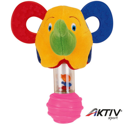 Műanyag csörgő Ks Kids Boldog Elefánt