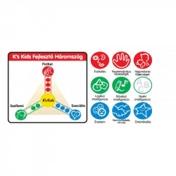 Boldog háromszög bébikönyv Ks Kids