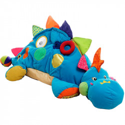 Plüss dinoszaurusz foglalkoztató műanyag gömbökkel Ks Kids