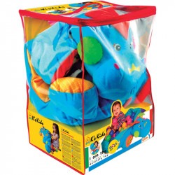 Plüss dinoszaurusz foglalkoztató műanyag gömbökkel Ks Kids