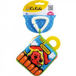 Első plüss könyvecském Ks Kids Készségfejlesztő játékok Ks Kids