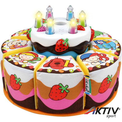 Éneklő plüss szülinapi torta Ks Kids