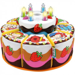 Éneklő plüss szülinapi torta Ks Kids Készségfejlesztő játékok Ks Kids