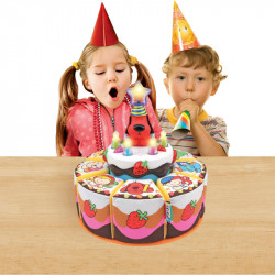 Éneklő plüss szülinapi torta Ks Kids