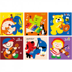 Hallgass, tapsolj, énekelj kocka Ks Kids