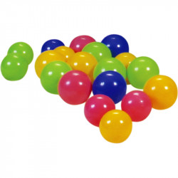 Iskolabusz játszósátor színes labdákkal Ks Kids