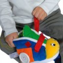 Plüss fejlesztő játék Ks Kids Kösd be a cipőd