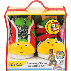 Plüss fejlesztő játék Ks Kids Kösd be a cipőd