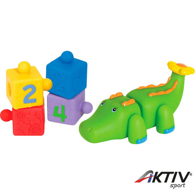 Építgető játék Ks Kids Krokodilos kocka