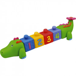 Építgető játék Ks Kids Krokodilos kocka