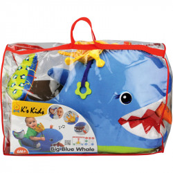 Plüss pajtás Ks Kids nagy kék bálna