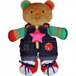 Öltöztethető Teddy Maci Ks Kids Készségfejlesztő játékok Ks Kids