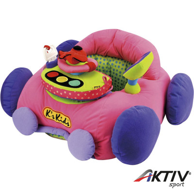 Óriás plüss foglalkoztató bébiautó Ks Kids