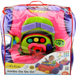 Óriás plüss foglalkoztató bébiautó Ks Kids
